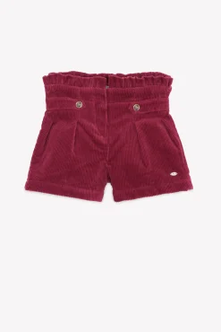 Short Magenta velours