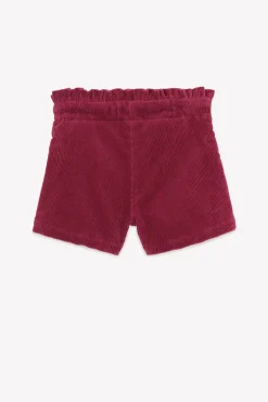 Short Magenta velours