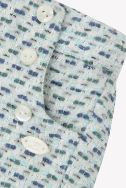 Short Emeraude tweed