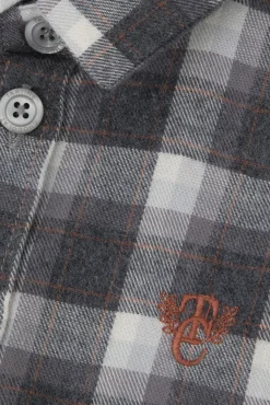 Surchemise Gris moyen carreaux