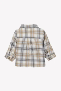 Surchemise Ecru carreaux