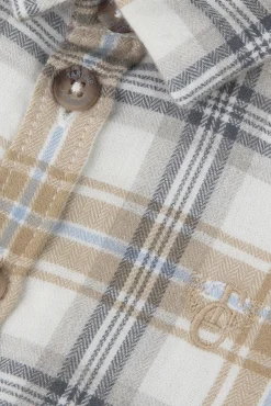 Surchemise Ecru carreaux