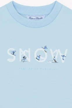 Sweat Bleu glacier snow