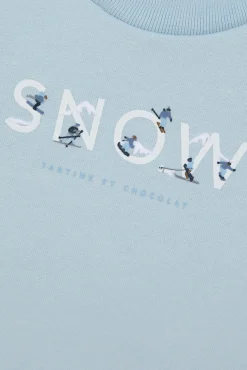 Sweat Bleu glacier snow