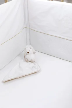 Tour de lit Délicatesse nacre