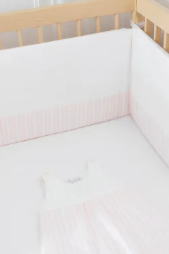 Tour de lit Garda rose pâle