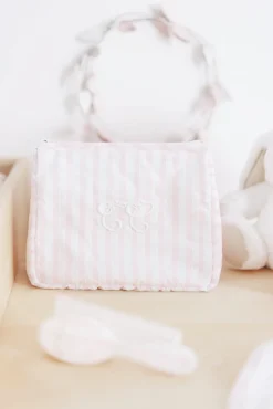 Trousse de toilette Garda rose pâle