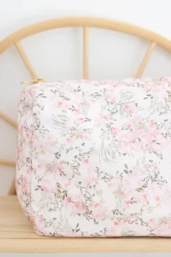 Trousse de toilette Imprimé fleuri jardin hivernal