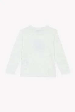 T-shirt Ecru illustration raton laveur