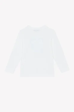 T-shirt Ecru illustration douceur alpine