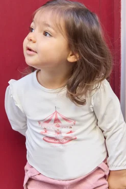 T-shirt Praline illustration manège