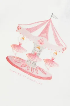 T-shirt Praline illustration manège