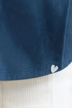 T-shirt Marine volanté