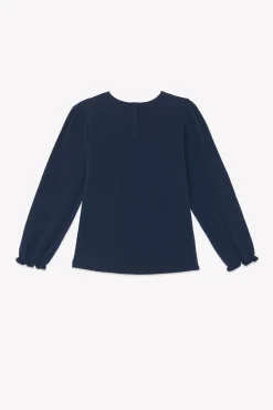 T-shirt Marine volanté