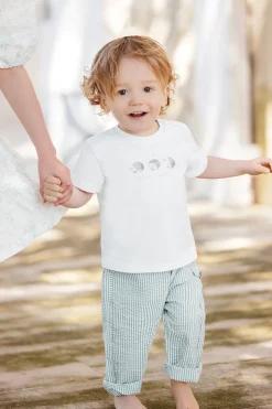 T-shirt Blanc illustration hérissons