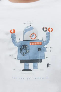 T-shirt Rouille illustration robot