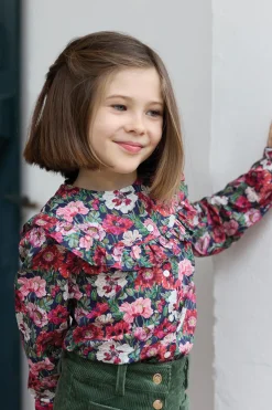 Tunique Magenta tissu liberty