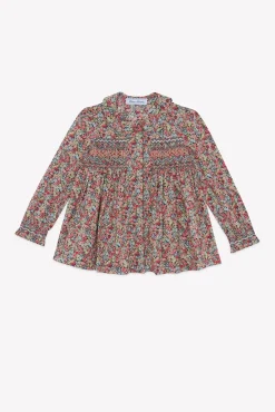 Tunique Tissu liberty manche smock