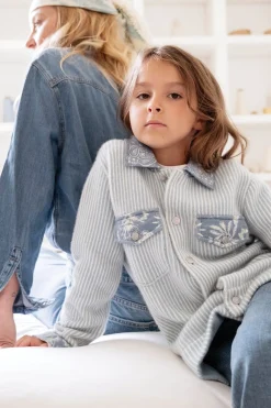 Veste Bleu Kujten x Tartine et Chocolat