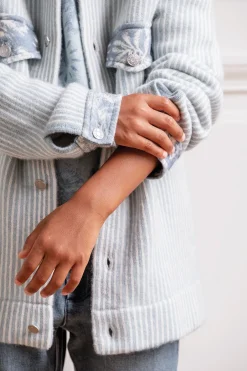 Veste Bleu Kujten x Tartine et Chocolat