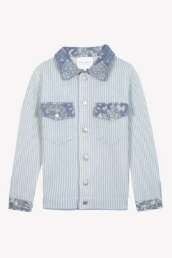 Veste Bleu Kujten x Tartine et Chocolat