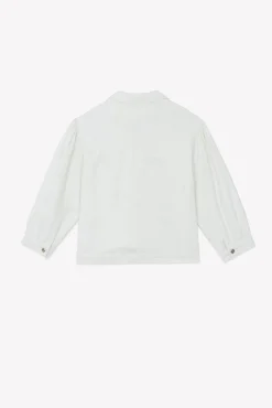 Veste Ivoire à reliefs